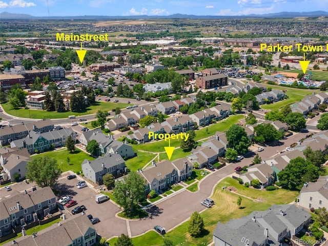 19726 Applewood Ct, Parker, CO 80138 - aerial perspective of suburban area