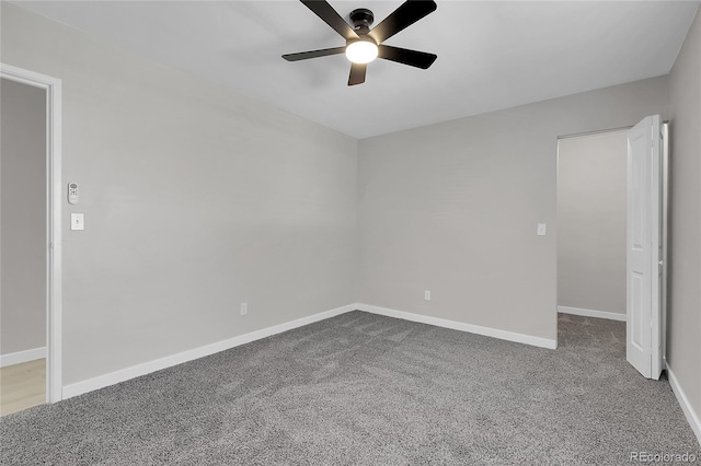 10150 Virginia Ave Unit 103, Denver, CO 80247 - carpeted spare room featuring a ceiling fan and baseboards