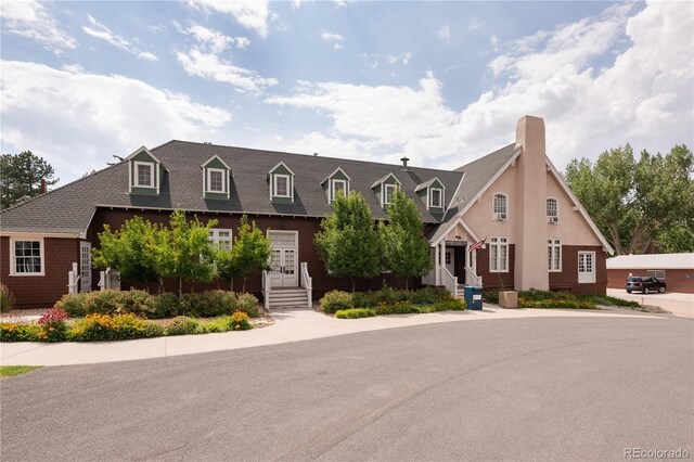 7835 Valley View St, Louviers, CO 80131 - view of cape cod house