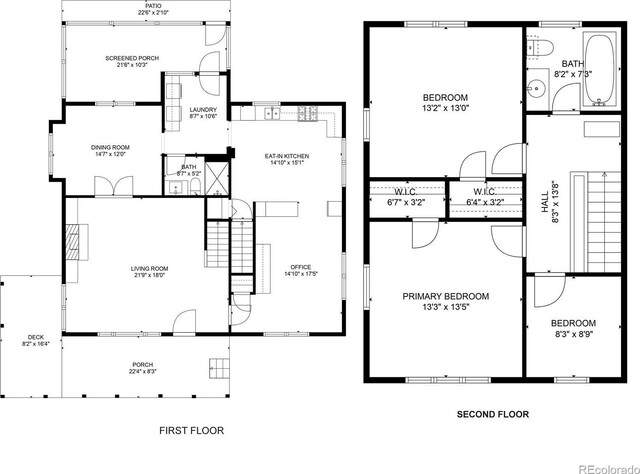 7835 Valley View St, Louviers, CO 80131 - home floor plan