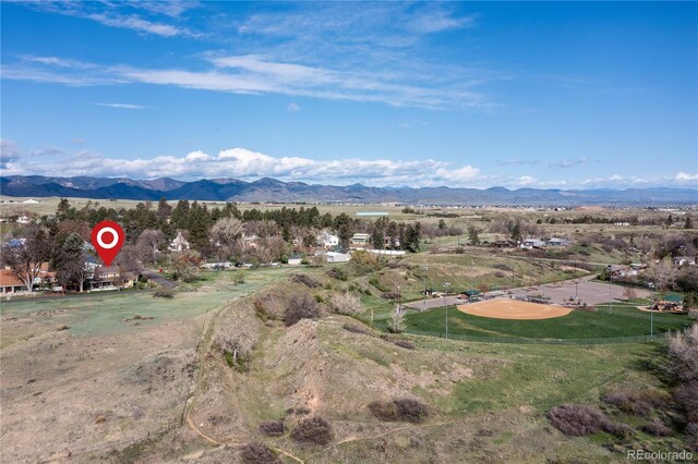 7835 Valley View St, Louviers, CO 80131 - mountain view