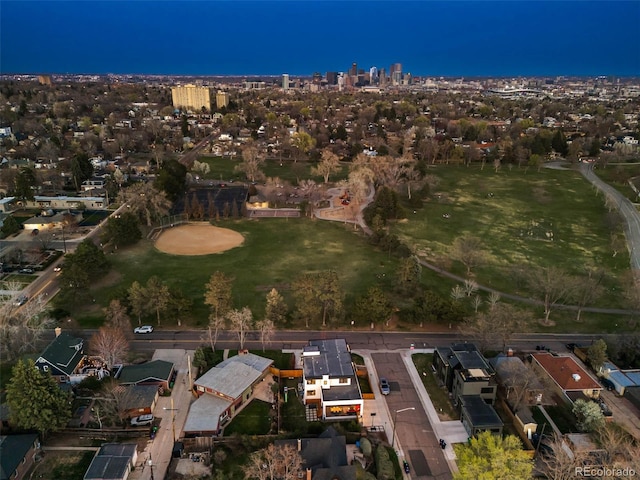view of property location featuring nearby urban area