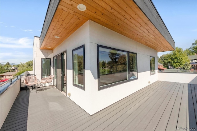 view of deck