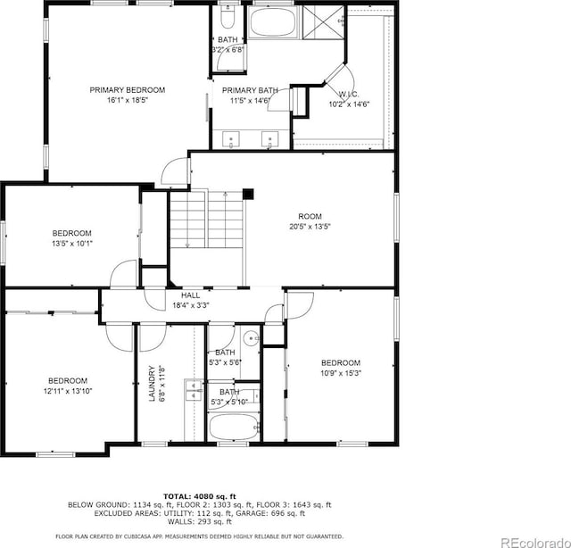 1871 Walnut Creek Ct, Colorado Springs, CO 80921 - view of home floor plan
