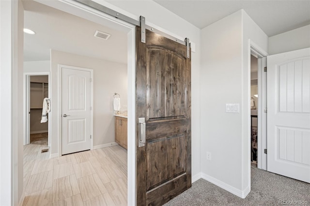 1871 Walnut Creek Ct, Colorado Springs, CO 80921 - bathroom with vanity and a walk in closet