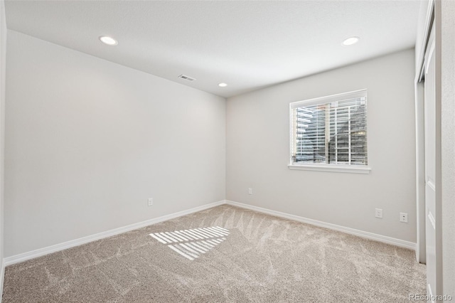 1871 Walnut Creek Ct, Colorado Springs, CO 80921 - carpeted empty room with recessed lighting