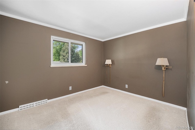 8675 W 60th Ave, Arvada, CO 80004 - empty room featuring ornamental molding and carpet floors