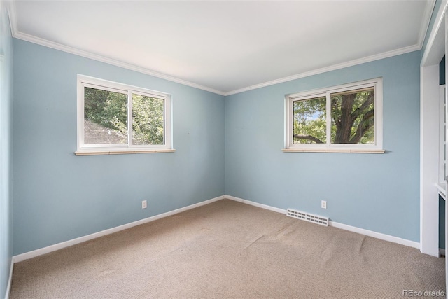8675 W 60th Ave, Arvada, CO 80004 - carpeted spare room with crown molding