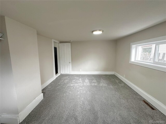 672 4th St, Limon, CO 80828 - carpeted spare room featuring baseboards and visible vents