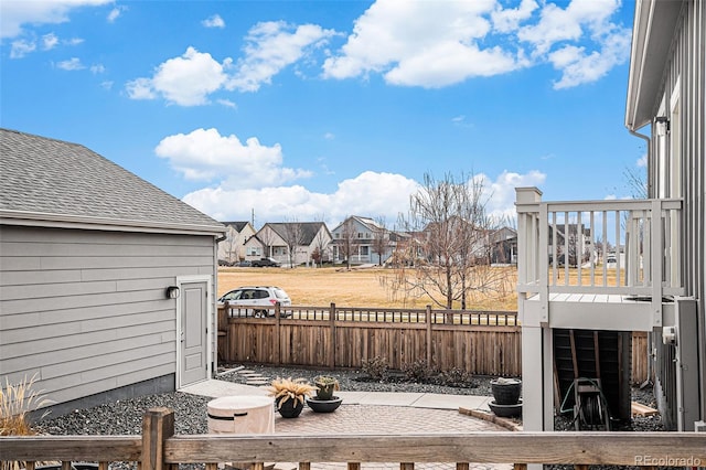 view of patio / terrace featuring a wooden deck