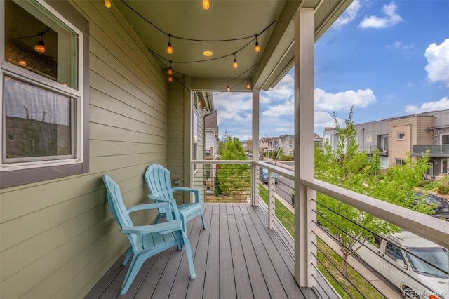 1754 W 66th Ave, Denver, CO 80221 - wooden terrace with a residential view