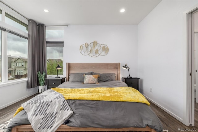 1754 W 66th Ave, Denver, CO 80221 - bedroom with wood finished floors, baseboards, and recessed lighting