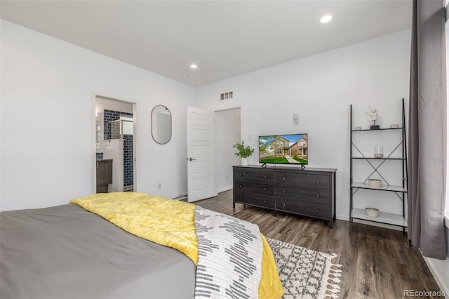 1754 W 66th Ave, Denver, CO 80221 - bedroom featuring wood finished floors, recessed lighting, and baseboards