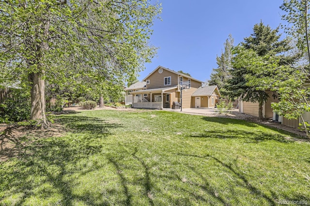1973 S Pitkin St, Aurora, CO 80013 - back of property with a patio
