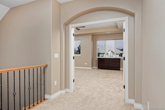 14022 E Fair Pl, Centennial, CO 80111 - hall featuring carpet and baseboards