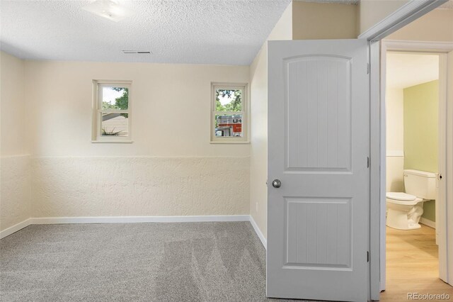 4589 S Sleepy Hollow Cir, Colorado Springs, CO 80917 - carpeted empty room featuring plenty of natural light and a textured ceiling