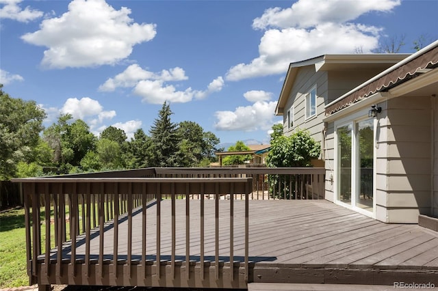 4589 S Sleepy Hollow Cir, Colorado Springs, CO 80917 - view of deck