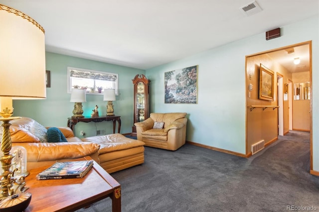 1922 Graves Ct, Northglenn, CO 80233 - carpeted living room featuring baseboards