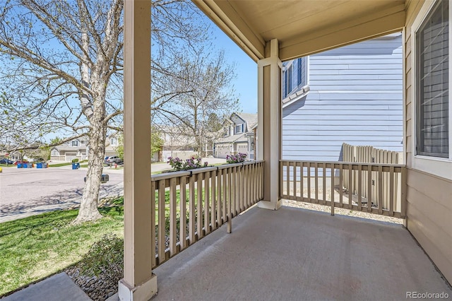 3744 Gypsum Ct, Superior, CO 80027 - view of patio / terrace featuring covered porch and a residential view