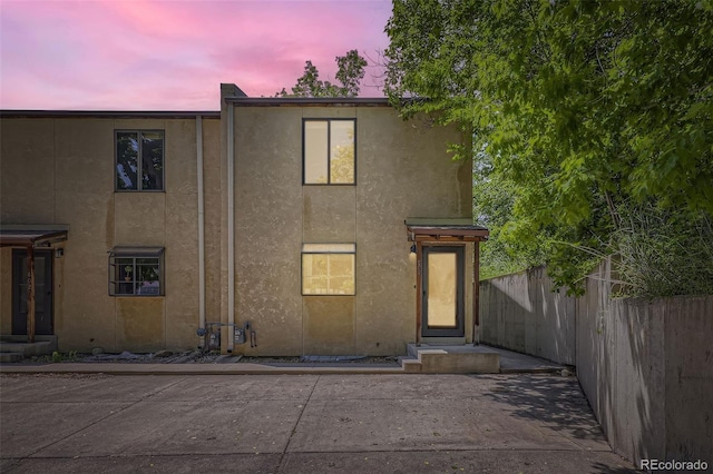800 Illinois St Unit 1, Golden, CO 80401 - view of front of house featuring a patio and stucco siding