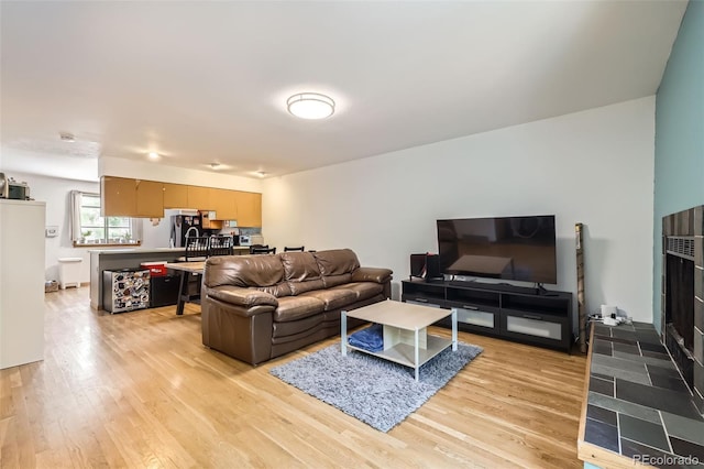 800 Illinois St Unit 1, Golden, CO 80401 - living area featuring light wood-style floors