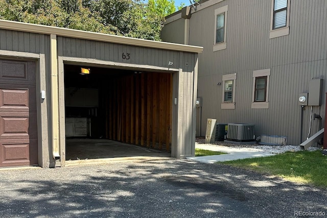 1219 S Yosemite Way Unit 63, Denver, CO 80247 - garage with central AC
