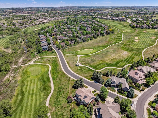 8664 S Quemoy St, Aurora, CO 80016 - aerial view of property and surrounding area featuring nearby suburban area