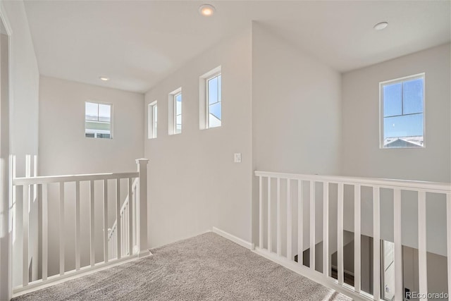 bonus room featuring carpet