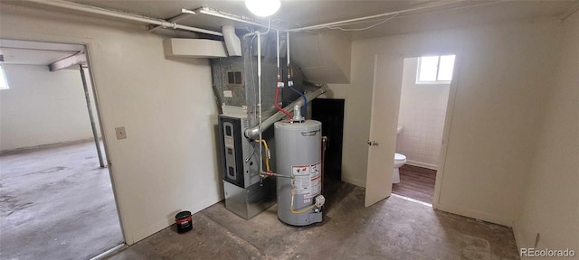 8001 Lowell Blvd, Westminster, CO 80031 - utility room with visible vents and water heater