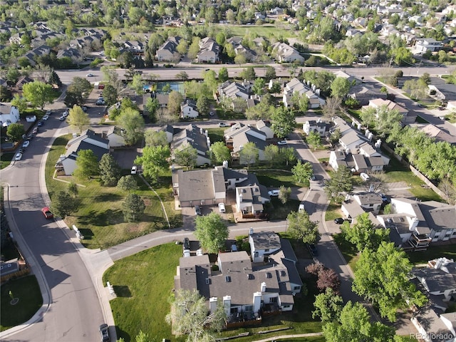 view of property location with nearby suburban area