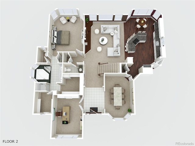 6335 Oberon Rd, Arvada, CO 80004 - floor plan / room layout