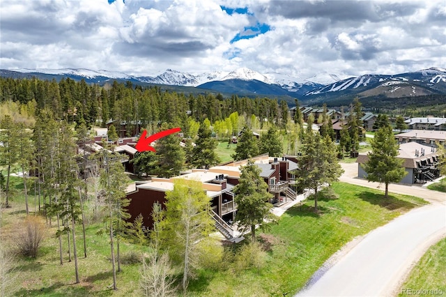 62 County Road 838 Unit 21-4, Fraser, CO 80442 - mountain view featuring a forest