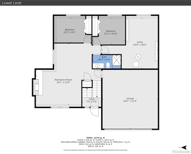 1624 Daphne St, Broomfield, CO 80020 - view of home floor plan