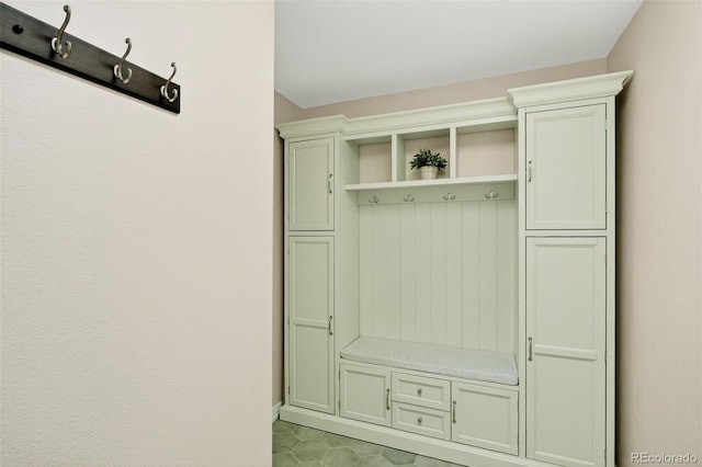 4501 Whitehall Ln, Highlands Ranch, CO 80126 - mudroom featuring light tile patterned floors