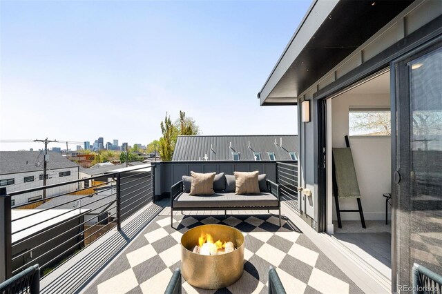 3658 Quivas St, Denver, CO 80211 - balcony featuring a city view