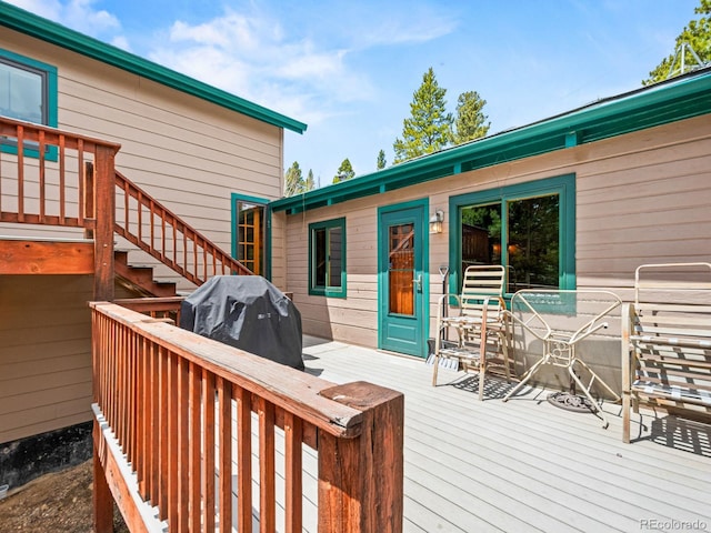 48 Warren Rd, Black Hawk, CO 80422 - deck featuring grilling area