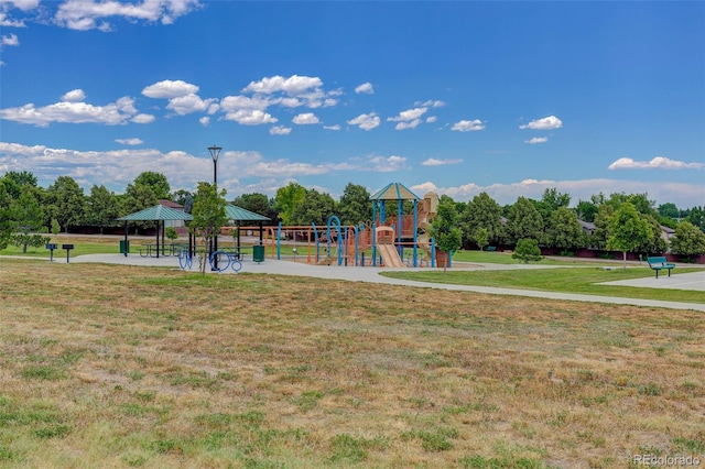 6034 S Parfet St, Littleton, CO 80127 - community play area with a gazebo and a yard