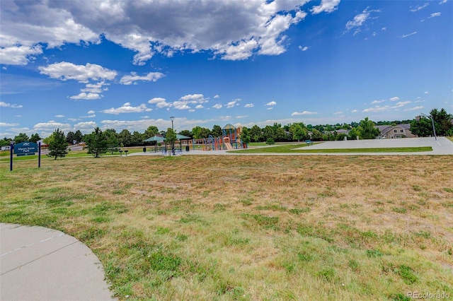 6034 S Parfet St, Littleton, CO 80127 - view of grassy yard featuring a gazebo
