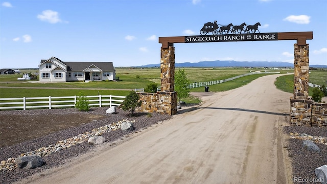 19751 Good Life Vw, Calhan, CO 80808 - view of street featuring a rural view