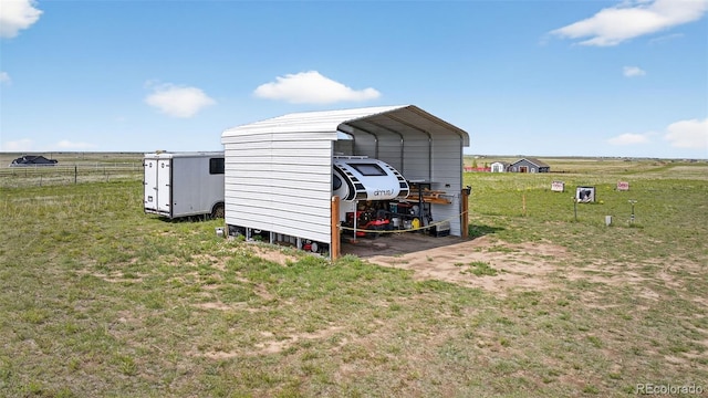 19751 Good Life Vw, Calhan, CO 80808 - view of outdoor structure with a carport