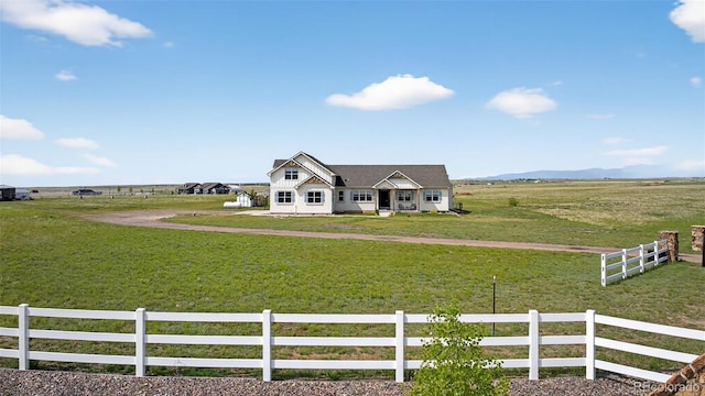 19751 Good Life Vw, Calhan, CO 80808 - view of front of home with a rural view