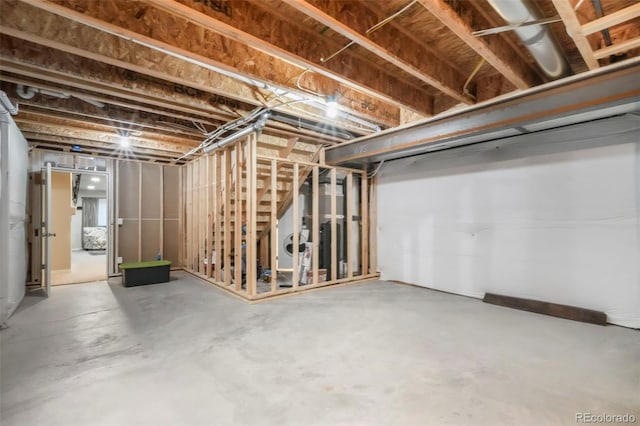 3326 Daydreamer Dr, Colorado Springs, CO 80908 - view of unfinished below grade area