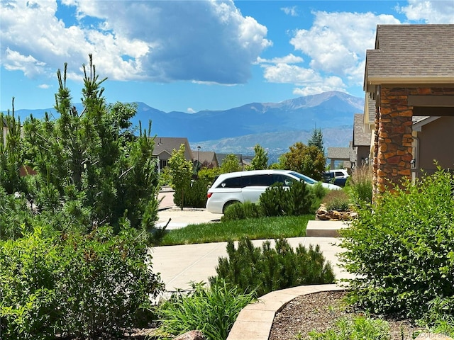 3326 Daydreamer Dr, Colorado Springs, CO 80908 - view of mountain backdrop