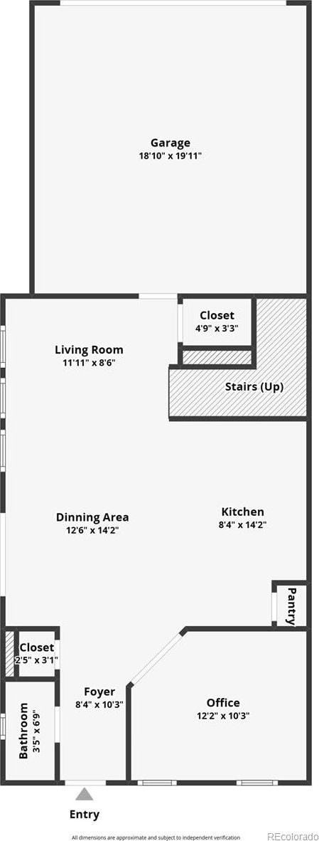 3429 Hardin St, Castle Rock, CO 80109 - home floor plan