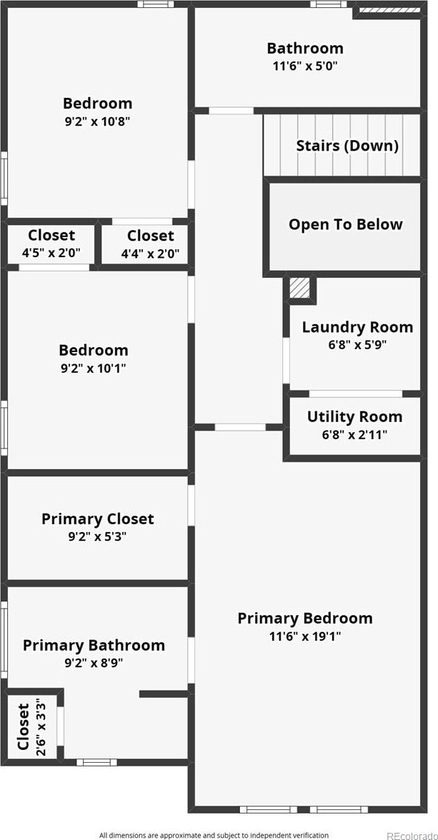 3429 Hardin St, Castle Rock, CO 80109 - room layout