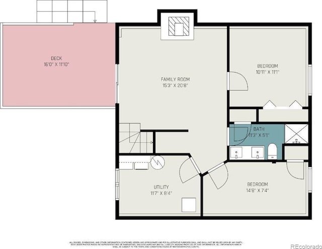 11557 Green Cir, Conifer, CO 80433 - property floor plan