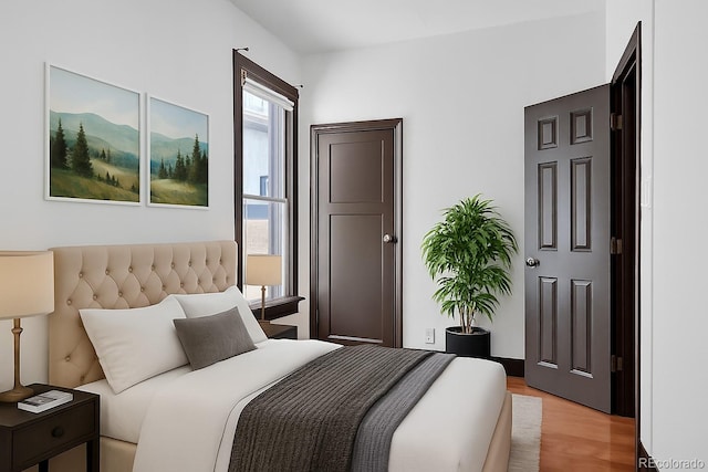 4432 Columbine St, Denver, CO 80216 - bedroom featuring light wood-style floors
