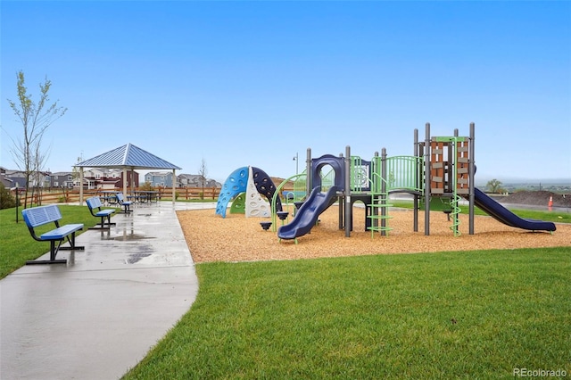 1953 Morgan Dr, Erie, CO 80516 - community playground with a gazebo and a yard