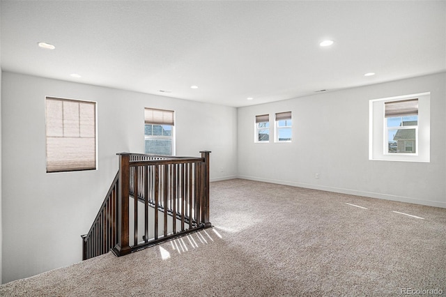 7844 S Elk St, Aurora, CO 80016 - carpeted spare room featuring recessed lighting and baseboards