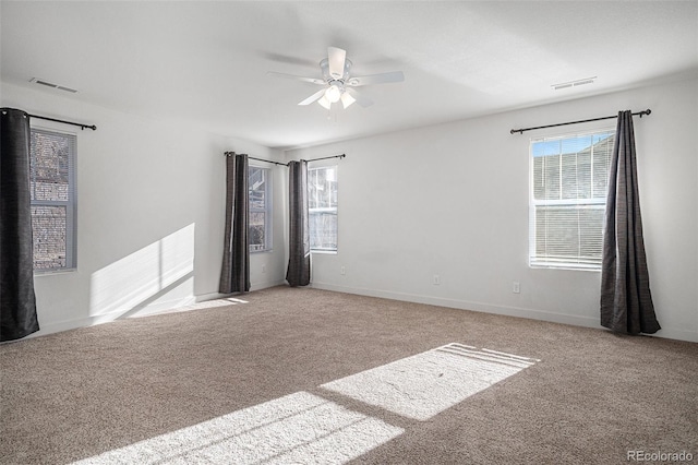 7844 S Elk St, Aurora, CO 80016 - carpeted spare room with ceiling fan and baseboards